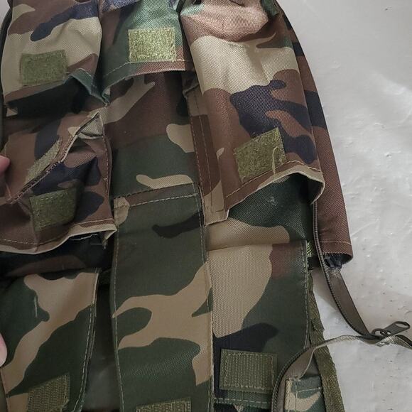 Mil-tec Unisex Shower Toiletries Camo Army Military Bag Shower Caddy - Picture 12 of 16